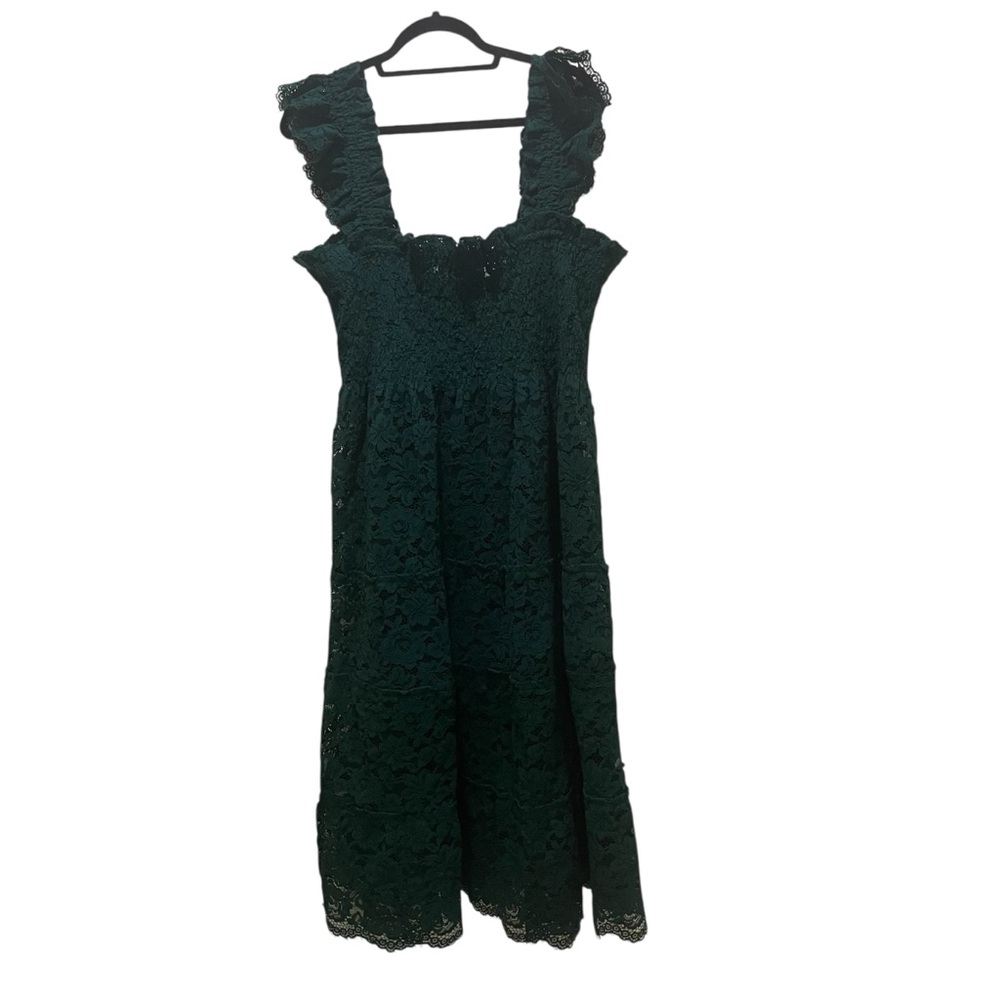 HILL HOUSE 2023 Collector’s Lace Ellie Nap Dress Botanical Garden Green XXL NWT - Picture 5 of 10